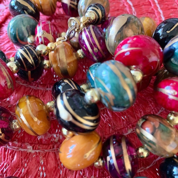 Jewelry - Necklace Beads Multicolor Designer Fashion Jewlery